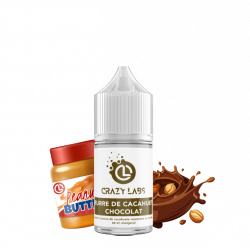 BEURRE DE CACAHUETE CHOCOLAT 30 ML - E-liquide DIY Saveur Gourmand et Intense