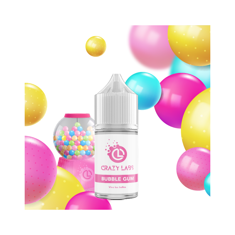 BUBBLE GUM CONCENTRE 30 ML - E-liquide DIY Saveur Bubble Gum