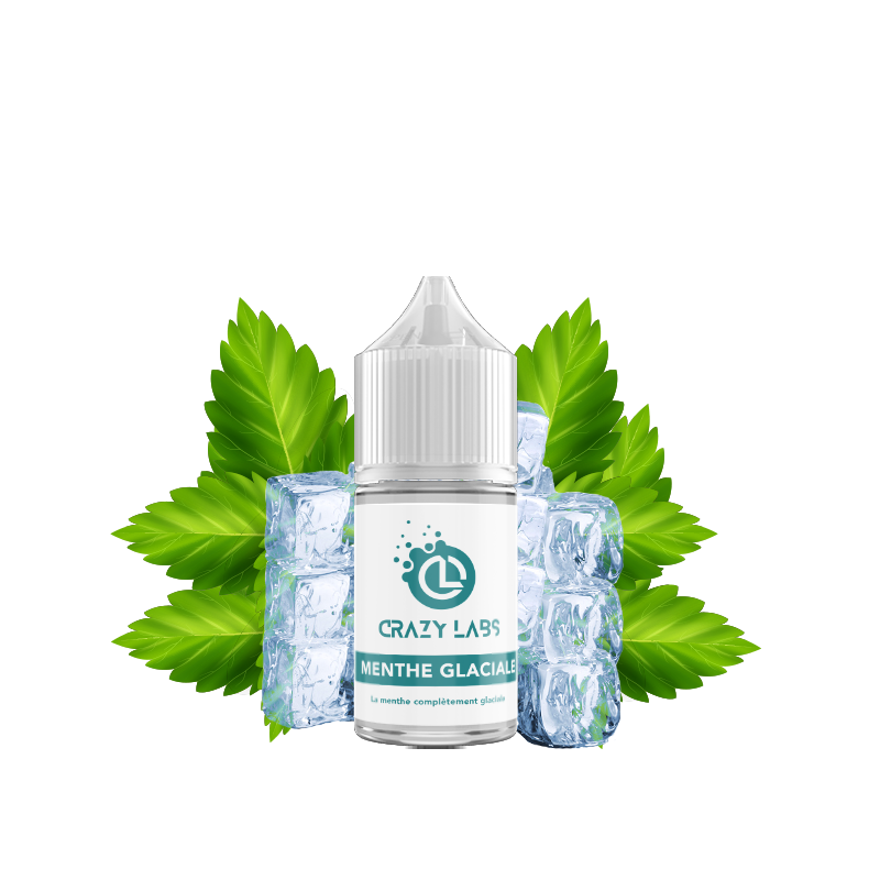 MENTHE GLACIALE 30 ML - E-liquide DIY Saveur Menthe Intensément Givrée