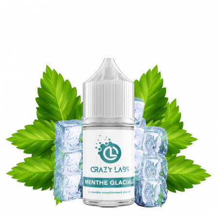 MENTHE GLACIALE 30 ML - E-liquide DIY Saveur Menthe Intensément Givrée