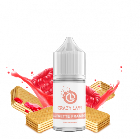 GAUFRETTE FRAMBOISE CONCENTRE 30 ML - E-liquide DIY Saveur Framboise