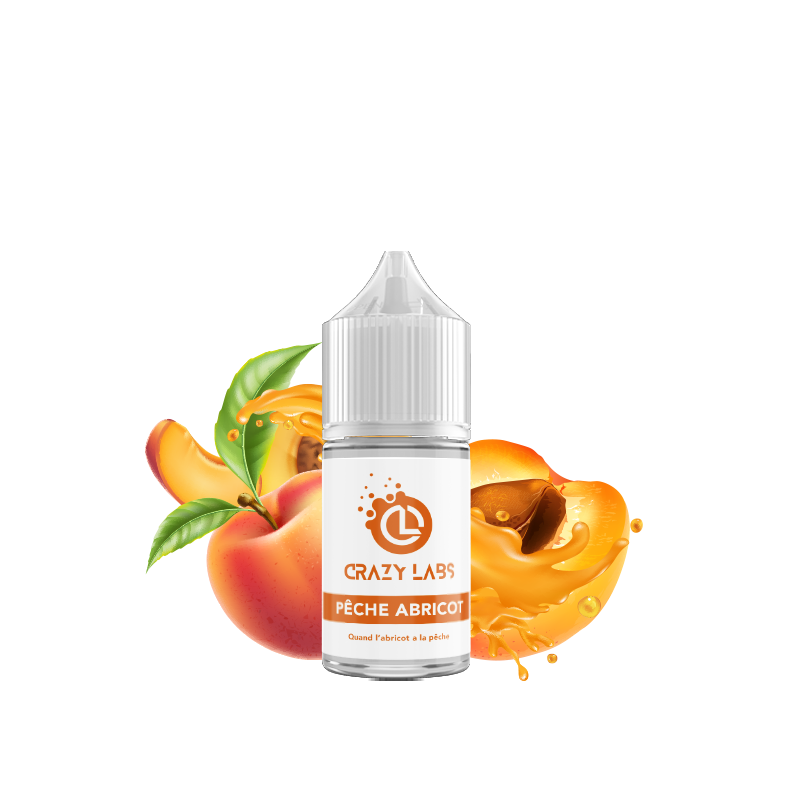 PÊCHE ABRICOT CONCENTRE 30 ML - E-liquide DIY Saveur Douce et Fruitée