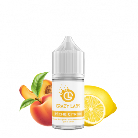 PÊCHE CITRON CONCENTRE 30 ML - E-liquide DIY Saveur Fruitée et Vivifiante