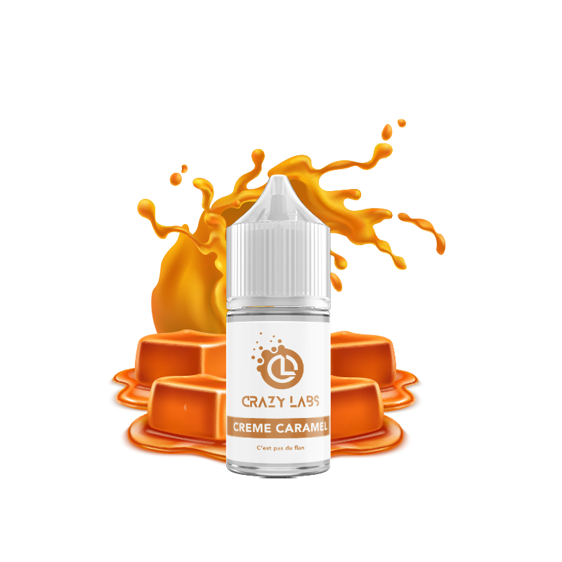 CREME CARAMEL 30 ML - E-liquide DIY Saveur Caramel