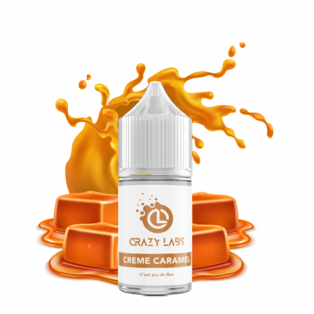 CREME CARAMEL 30 ML - E-liquide DIY Saveur Caramel