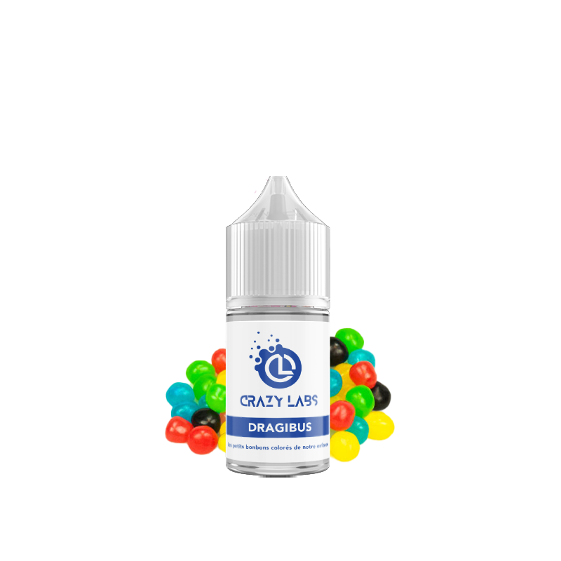 DRAGIBUS CONCENTRE 30 ML - E-liquide DIY Saveur Bonbons Fruités et Colorés