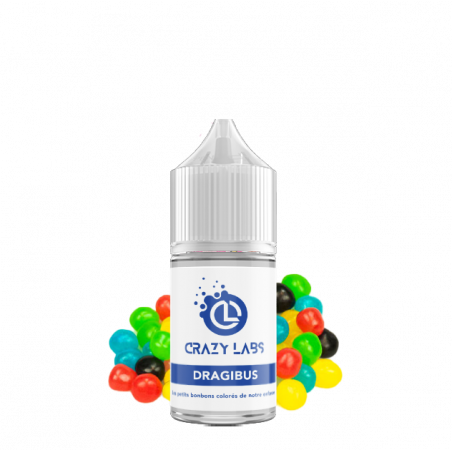 DRAGIBUS CONCENTRE 30 ML - E-liquide DIY Saveur Bonbons Fruités et Colorés
