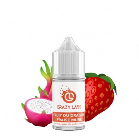 FRUIT DU DRAGON FRAISE MÛRE CONCENTRE 30 ML - E-liquide DIY Saveur Exotique et Sucrée