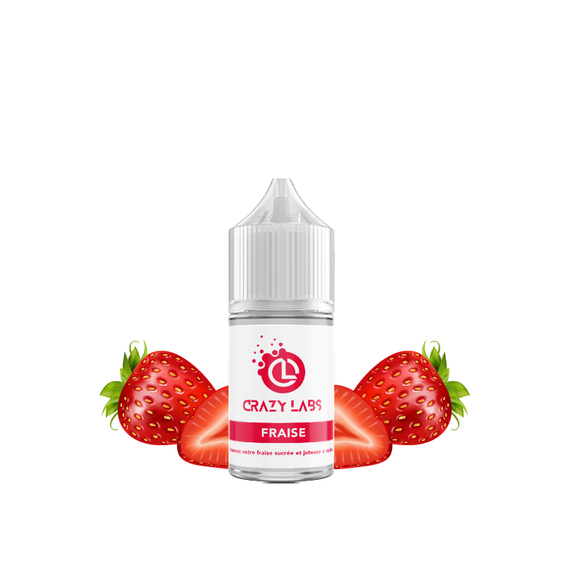 FRAISE CONCENTRE 30 ML - E-liquide DIY Saveur Sucrée et Acidulée