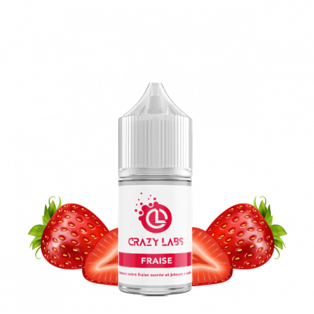 FRAISE CONCENTRE 30 ML - E-liquide DIY Saveur Sucrée et Acidulée
