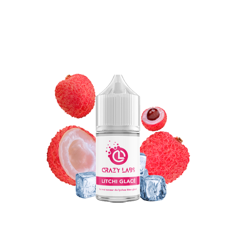 LITCHI GLACE CONCENTRE 30 ML - E-liquide DIY Saveur Sucrée et Fraîche