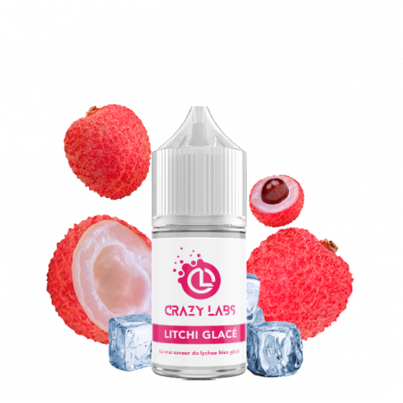 LITCHI GLACE CONCENTRE 30 ML - E-liquide DIY Saveur Sucrée et Fraîche