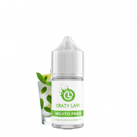 MOJITO FRAIS CONCENTRE 30 ML - E-liquide DIY Saveur Menthe, Citron Vert et Sucre