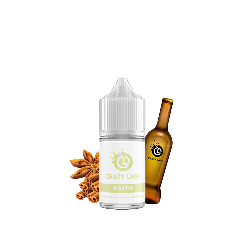 PASTIS CONCENTRE 30 ML - E-liquide DIY Saveur Authentique de la Provence