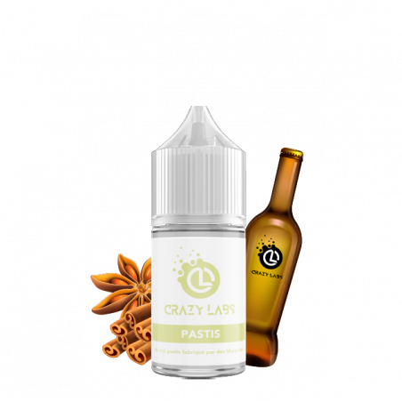 PASTIS CONCENTRE 30 ML - E-liquide DIY Saveur Authentique de la Provence