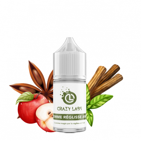 POMME RÉGLISSE ANIS CONCENTRE 30 ML - E-liquide DIY Saveur Originale et Audacieuse