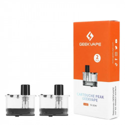 Peak (x2) - GeekVape - Cartouches Remplissables