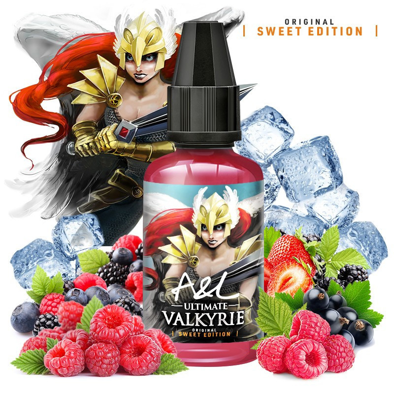 VALKYRIE CONCENTRE 30 ML - E-liquide DIY Saveur Fruits Rouges et Framboise Fraîche