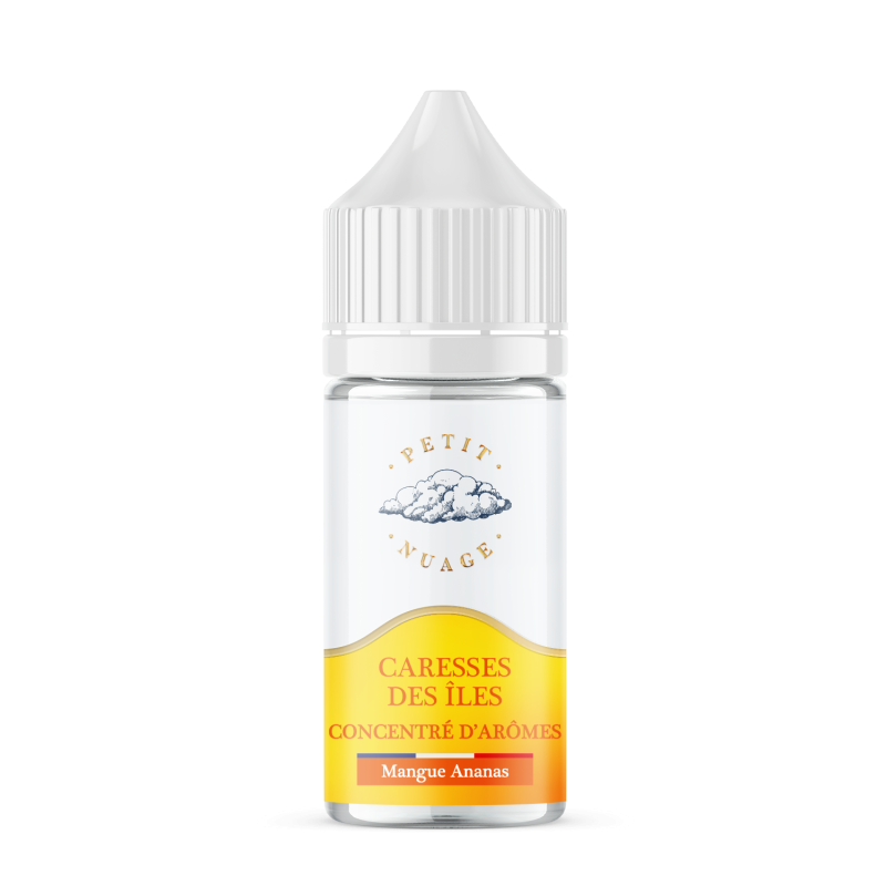 CARESSES DES ILES CONCENTRE 30 ML - E-liquide DIY Saveur Smoothie Mangue et Ananas