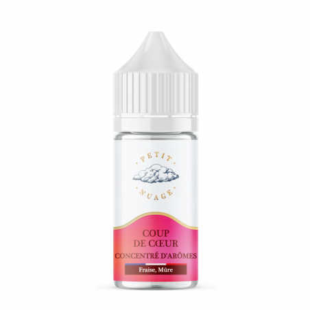 COUP DE CŒUR CONCENTRE 30 ML - E-liquide DIY Saveur Fruits Rouges Frais et Sucrés