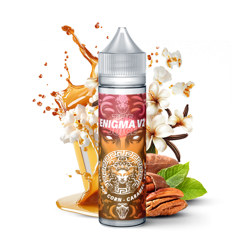 ENIGMA V2 50 ML - E-liquide Saveurs Gourmande et Irrésistibles
