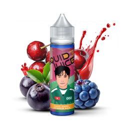 002 50 ML - E-liquide Saveurs Cerise, Cassis et Framboise Bleue
