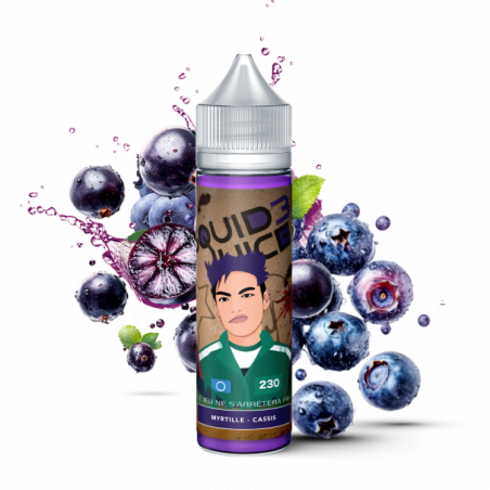 230 50 ML - E-liquide Saveurs Cassis, Myrtille