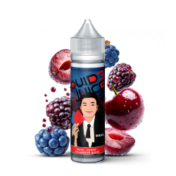 MAN'S 50 ML - E-liquide Saveurs Mûre, Cerise et Framboise Bleue