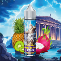 ZEUS 50 ML - E-liquide Saveurs Fruit du Dragon, Ananas, Kiwi