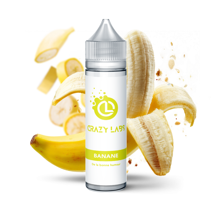 BANANE 50 ML - E-liquide Saveur Banane Mûre et Crémeuse