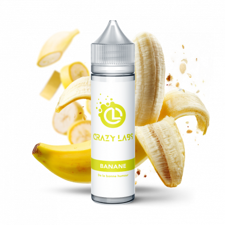 BANANE 50 ML - E-liquide Saveur Banane Mûre et Crémeuse