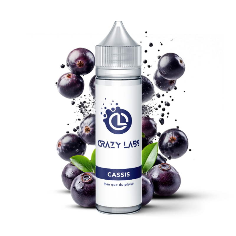 CASSIS 50 ML - E-liquide Saveur Cassis Sucré et Acidulé
