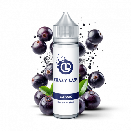 CASSIS 50 ML - E-liquide Saveur Cassis Sucré et Acidulé