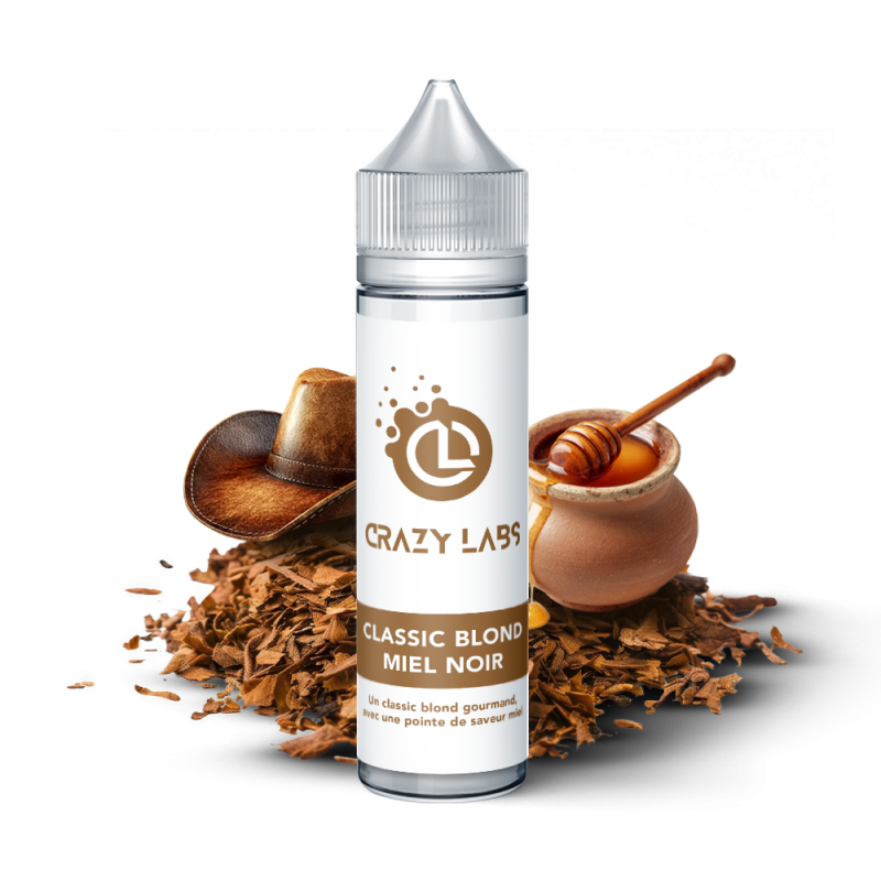 CLASSIC BLOND MIEL NOIR 50 ML - E-liquide Saveur Tabac et Miel Noir