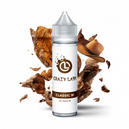 CLASSIC M 50 ML - E-liquide Saveur Tabac Authentique et Caractériel