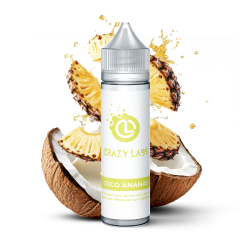 COCO ANANAS 50 ML - E-liquide Saveur Noix de Coco et Ananas Tropical