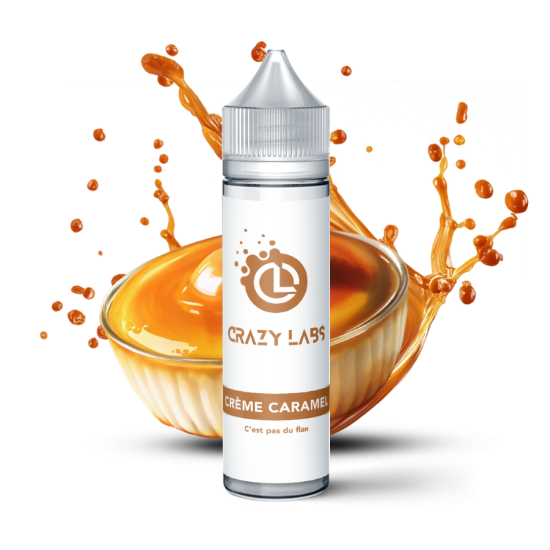 CREME CARAMEL 50 ML - E-liquide Saveur Caramel