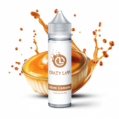 CREME CARAMEL 50 ML - E-liquide Saveur Caramel