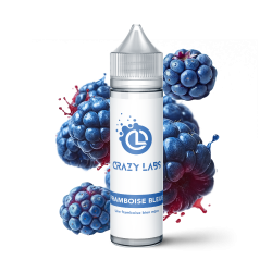 FRAMBOISE BLEUE 50 ML - E-liquide Saveur Framboise et Myrtille Fraîche