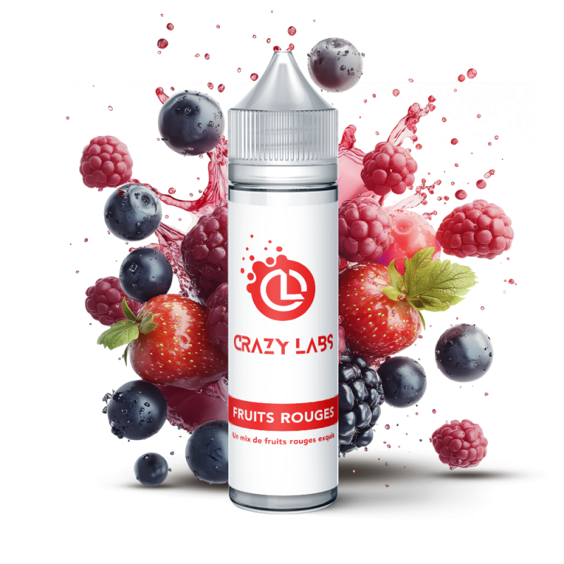 FRUITS ROUGES 50 ML - E-liquide Saveur Baies Juteuses et Fraîches