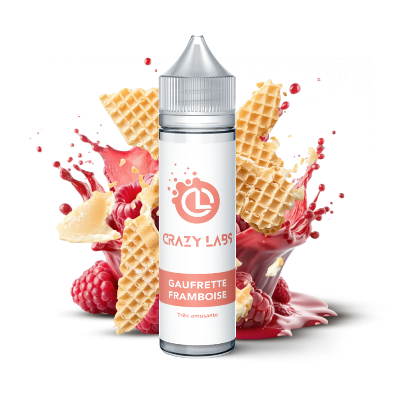 GAUFRETTE FRAMBOISE 50 ML - E-liquide Saveur Framboise
