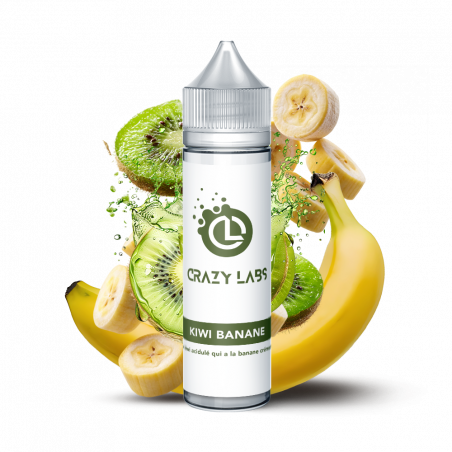 KIWI BANANE 50 ML - E-liquide Saveur Kiwi et Banane Crémeuse