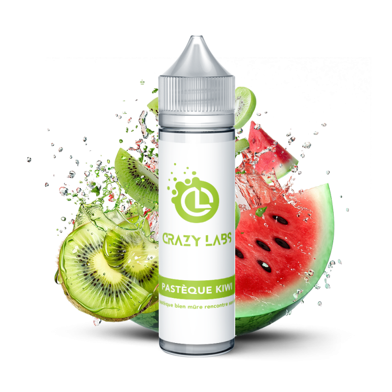 PASTÈQUE KIWI 50 ML - E-liquide Saveur Tropicale et Gourmande