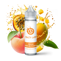 PÊCHE MANGUE PASSION 50 ML - E-liquide Saveur Tropicale et Exotique