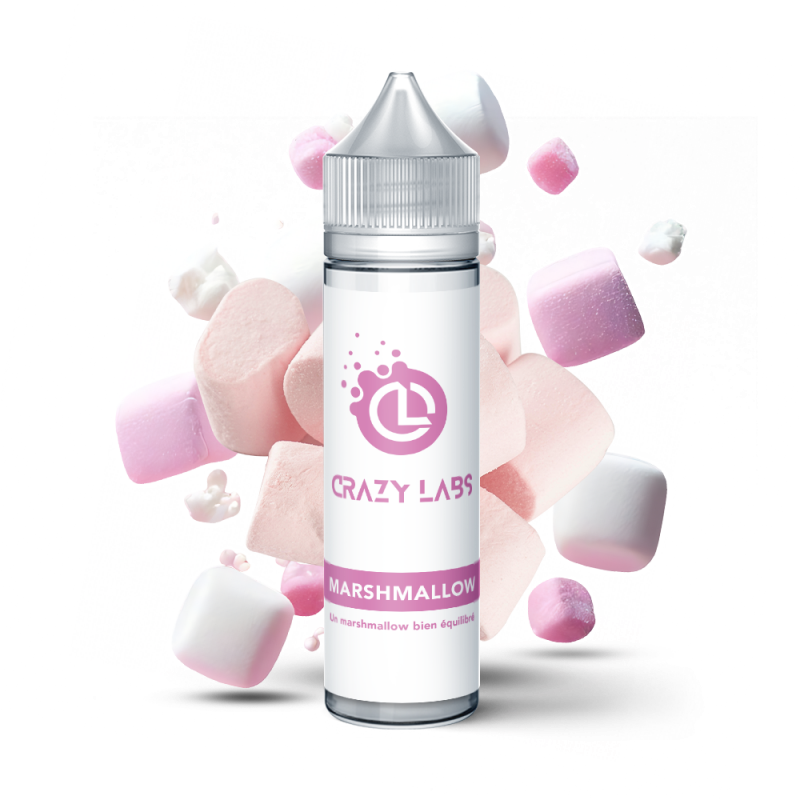 MARSHMALLOW 50 ML - E-liquide Saveur Douce et Gourmande
