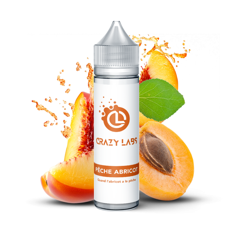 PÊCHE ABRICOT 50 ML - E-liquide Saveur Douce et Fruitée
