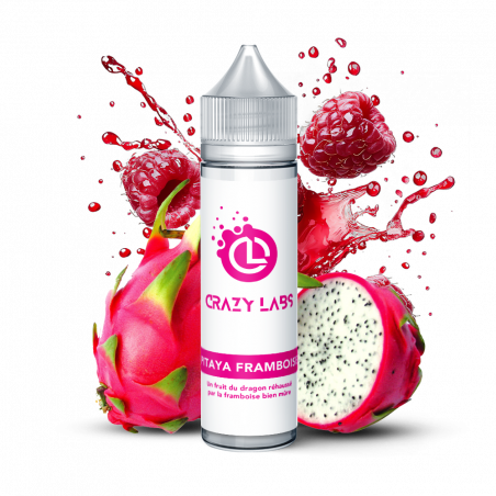 PITAYA FRAMBOISE 50 ML - E-liquide Saveur Tropicale et Sucrée