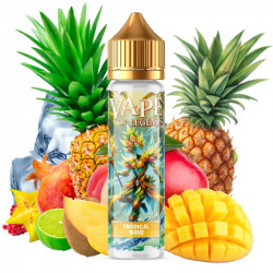 TROPICAL WAVE 50 ML - E-liquide Saveur Ananas, Mangue