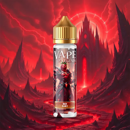 RED FURY 50 ML - E-liquide Saveur Pitaya et Fraise